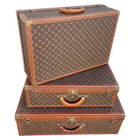 vintage louis vuitton hard suitcase.